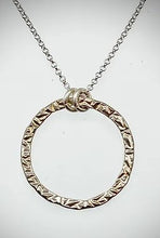Load image into Gallery viewer, Circle Necklace - Sterling Silver
