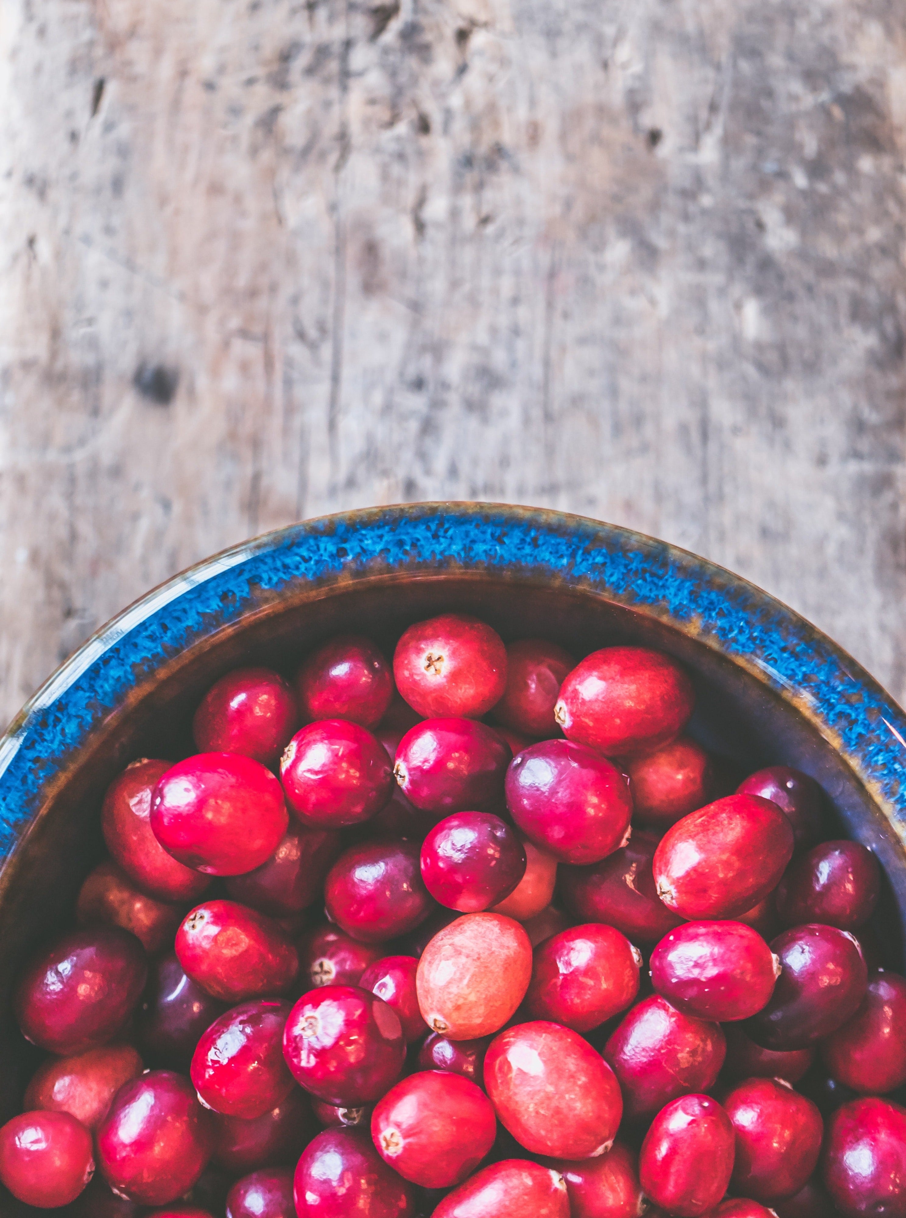 Fresh, Local, Heirloom Cranberries