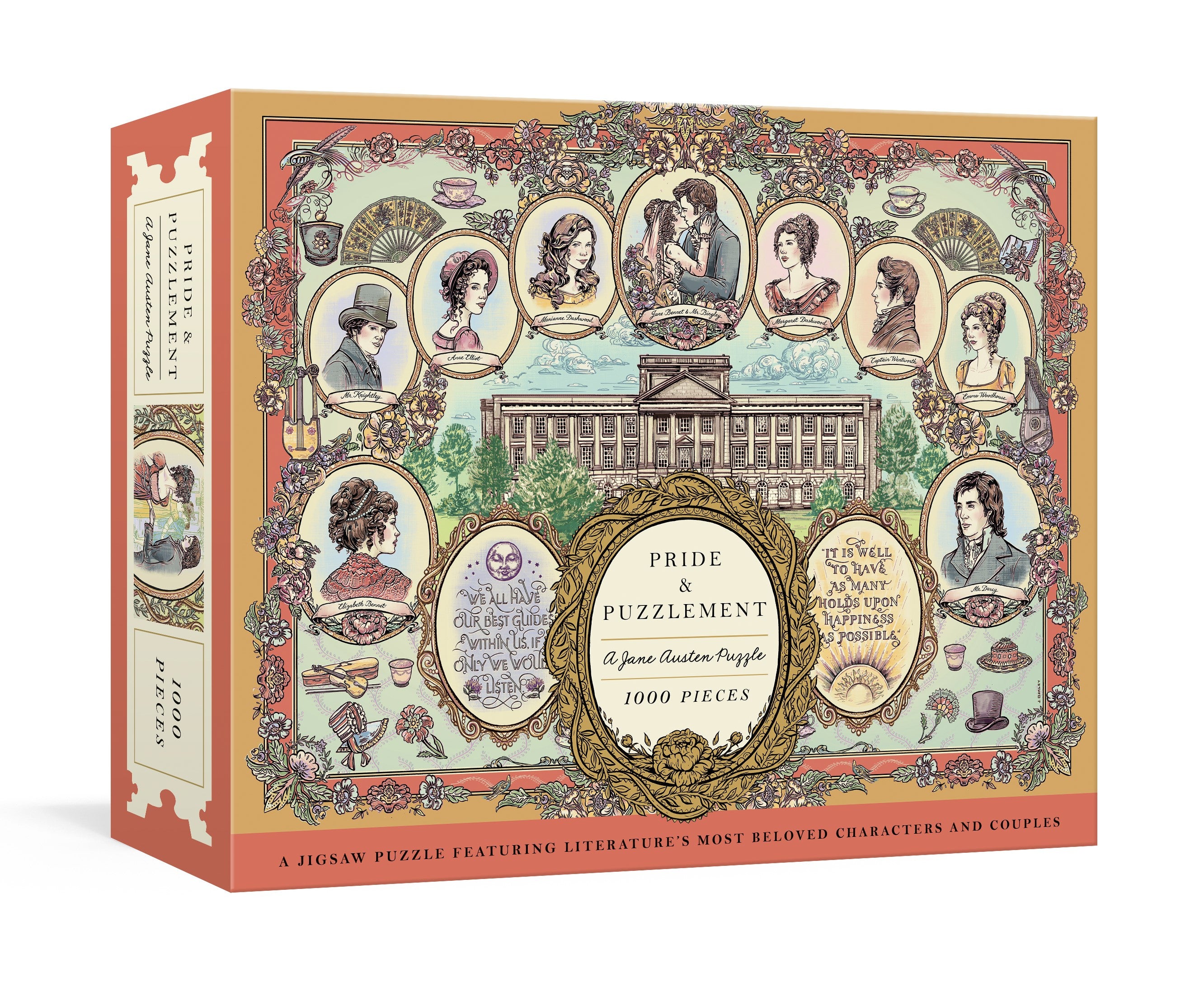 Pride and Puzzlement: A Jane Austen 1000-Piece Puzzle - CH