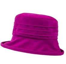 Load image into Gallery viewer, Velour Packable Hat / Water Resistant
