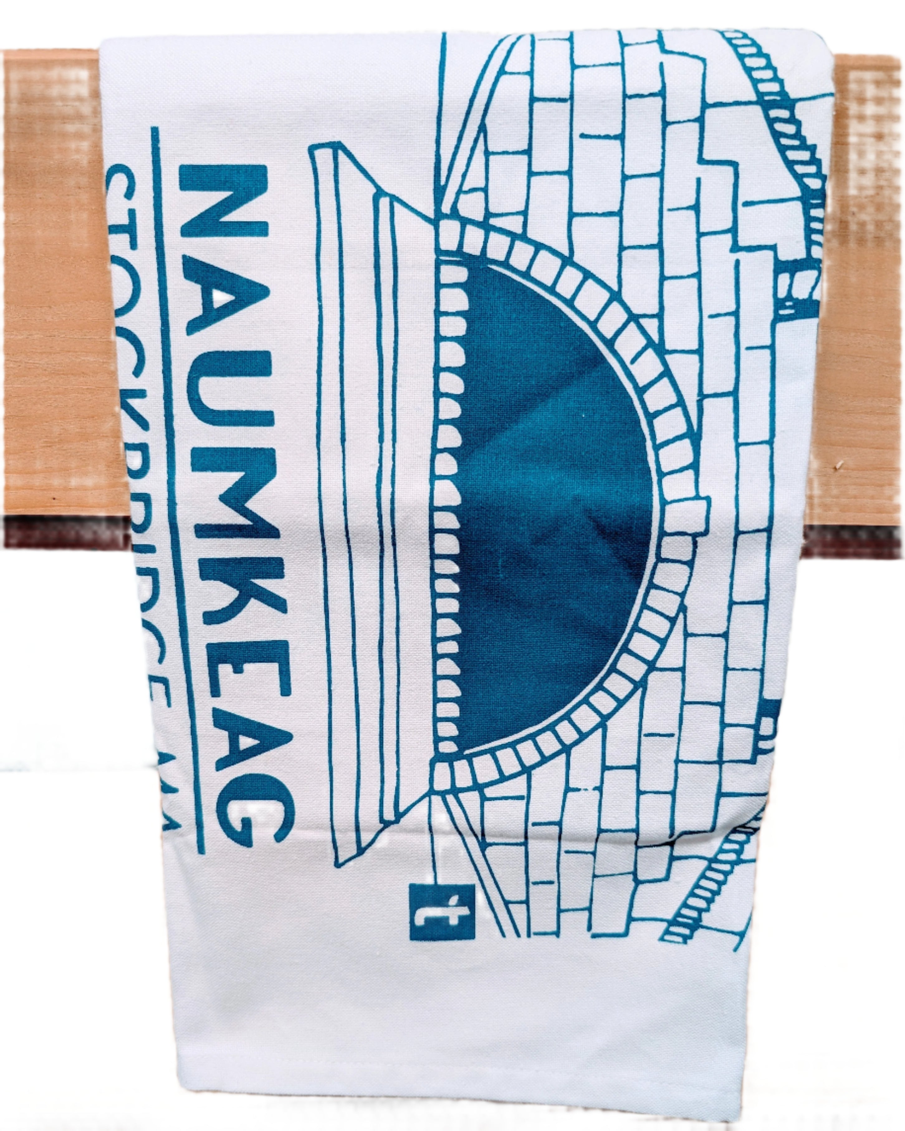 Naumkeag Blue Steps Tea Towel