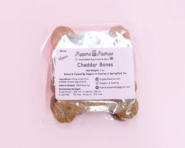 Puppers & Pastries Dog Bones 2 oz Packs
