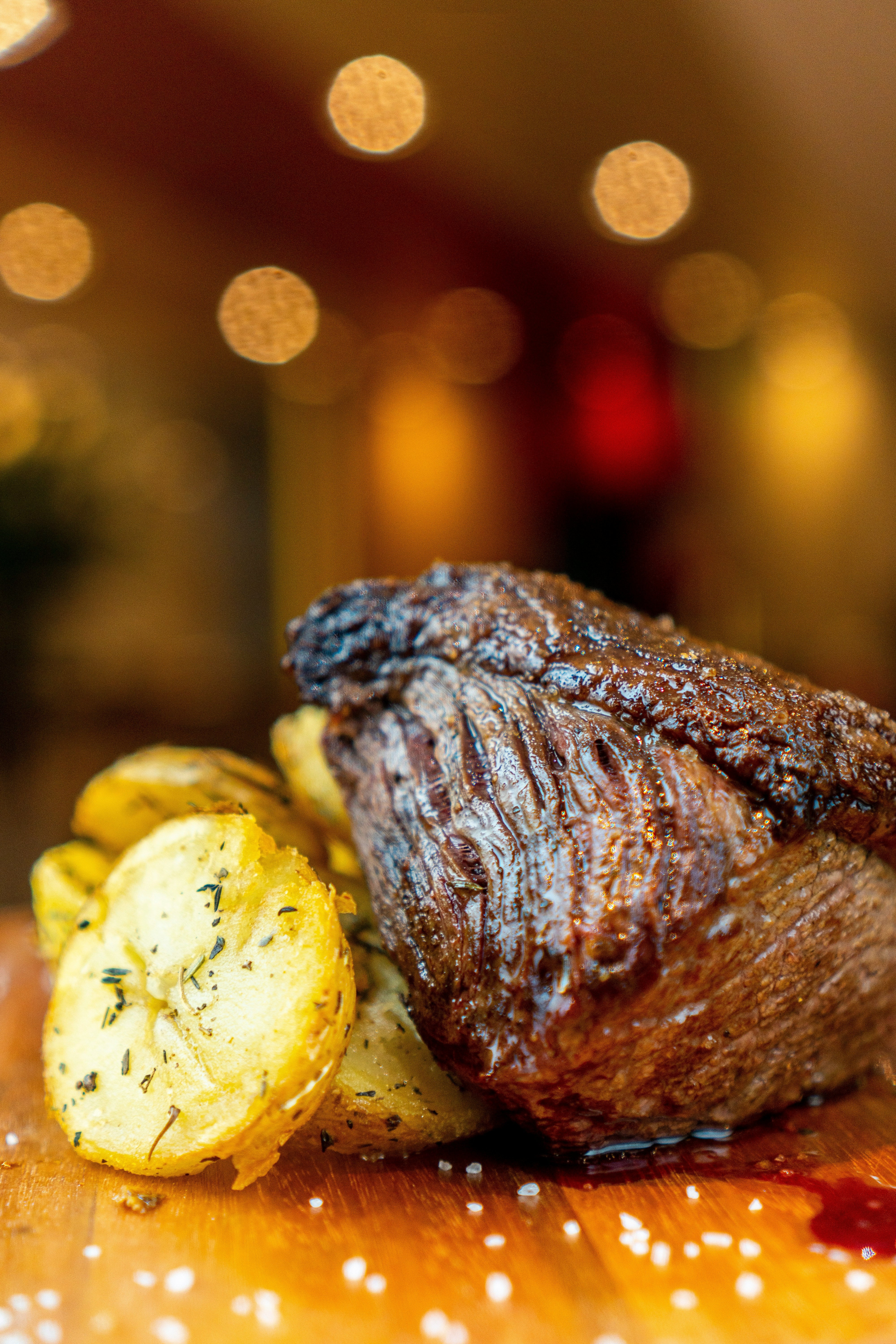 Roast Beef with Potatoes Photo by Fábio Alves on Unsplash