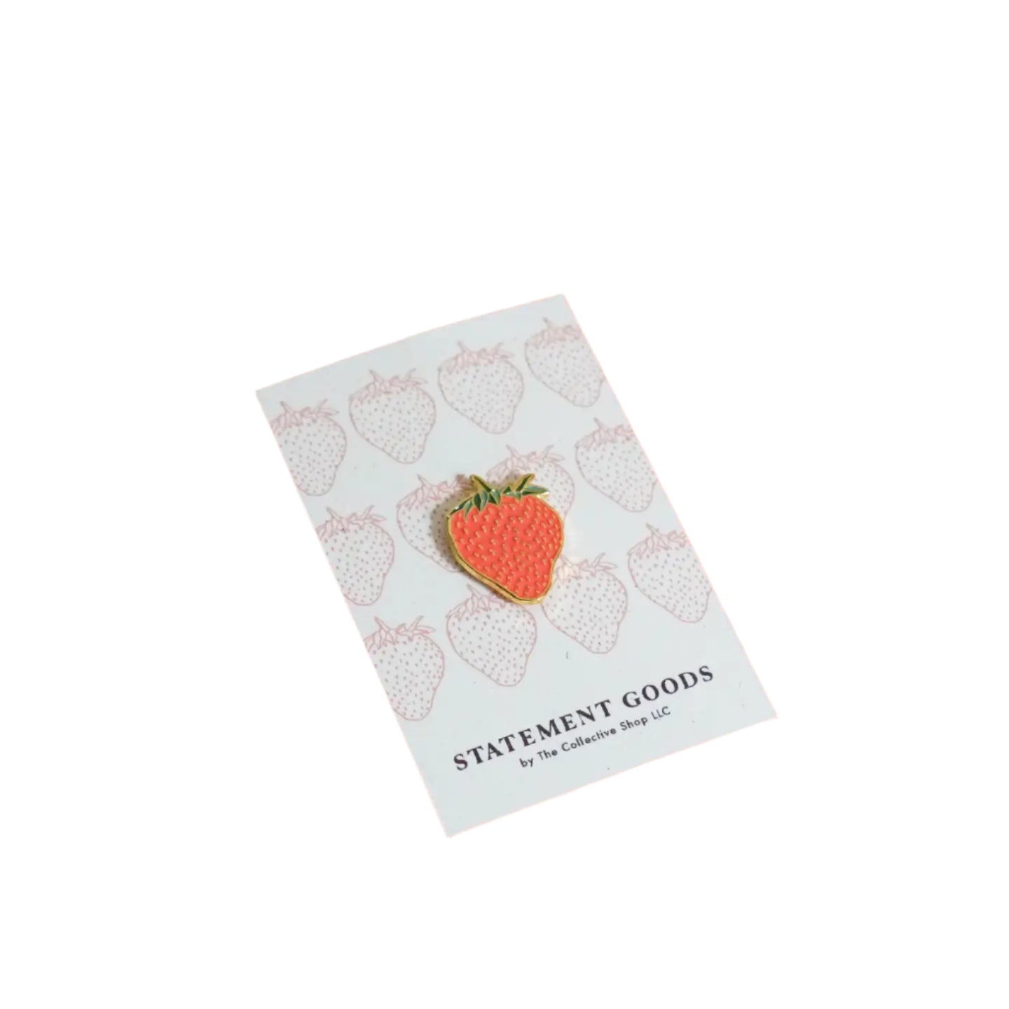 Strawberry Enamel Pin