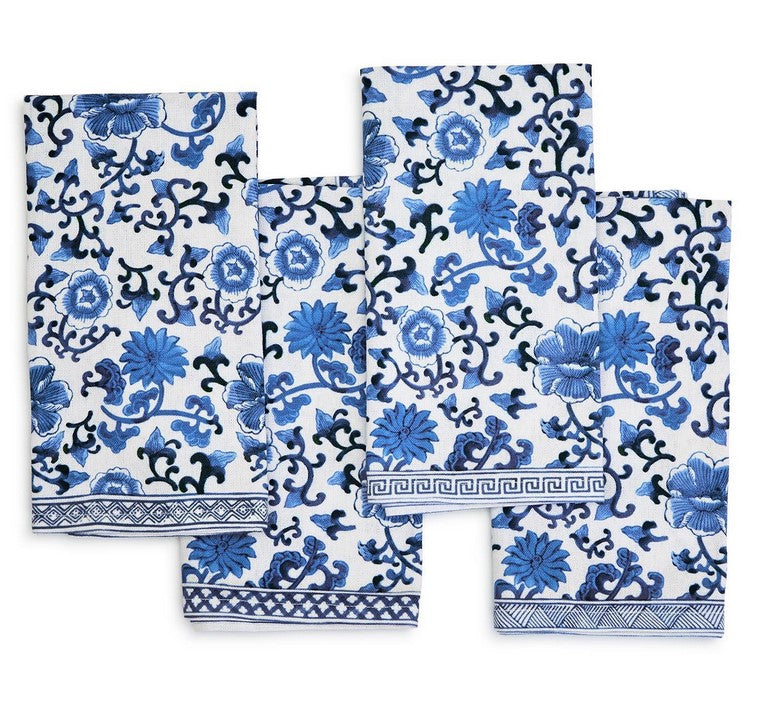 Chinoiserie Napkins - Set of 4