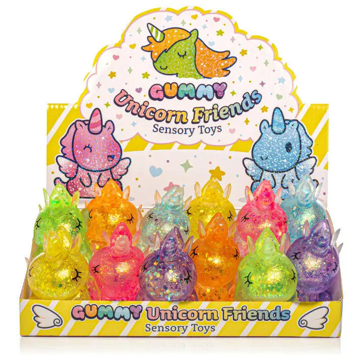 Gummy Unicorn Squishy Sensory Toy