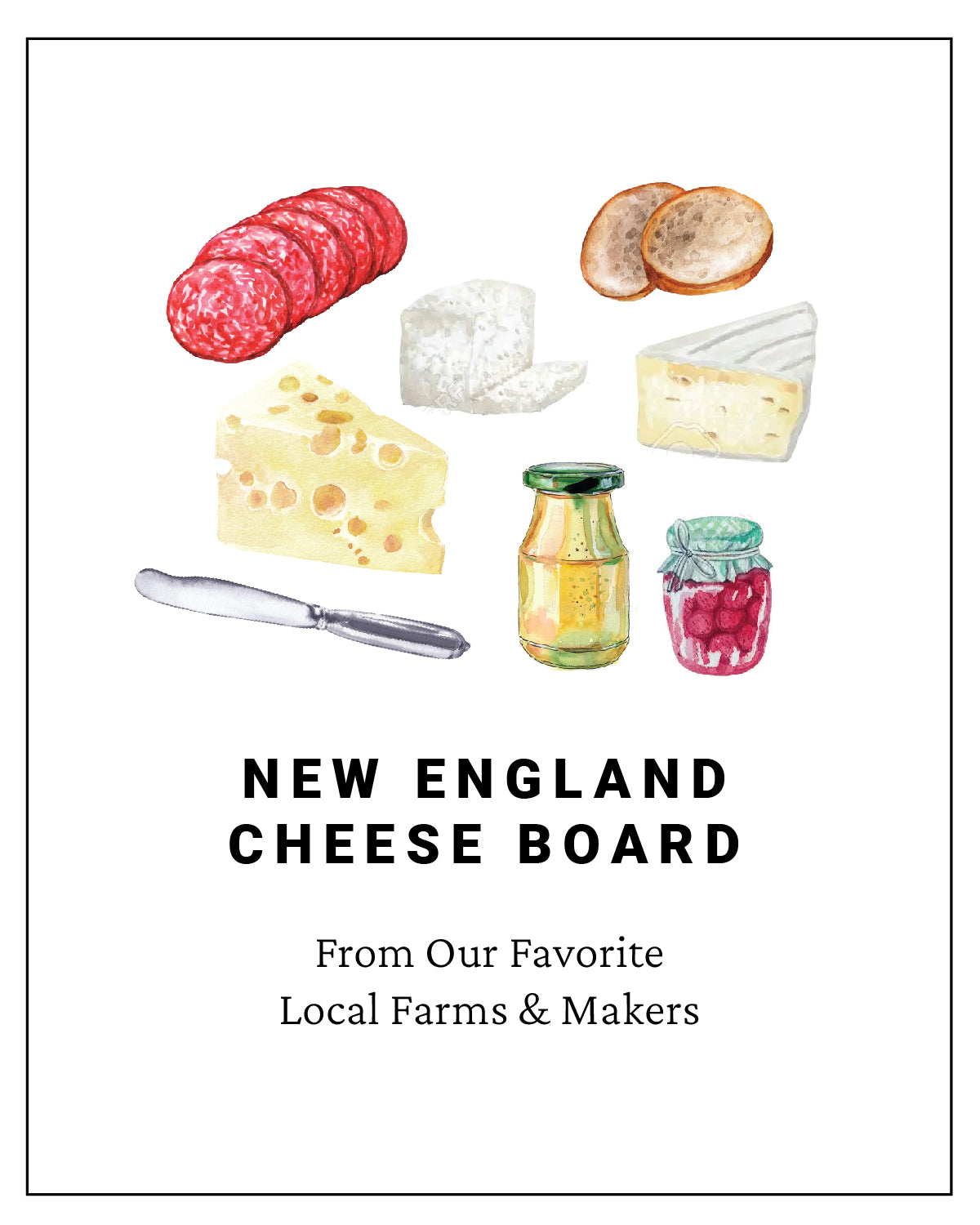 Powisset - Thanksgiving New England Cheese Board Kit