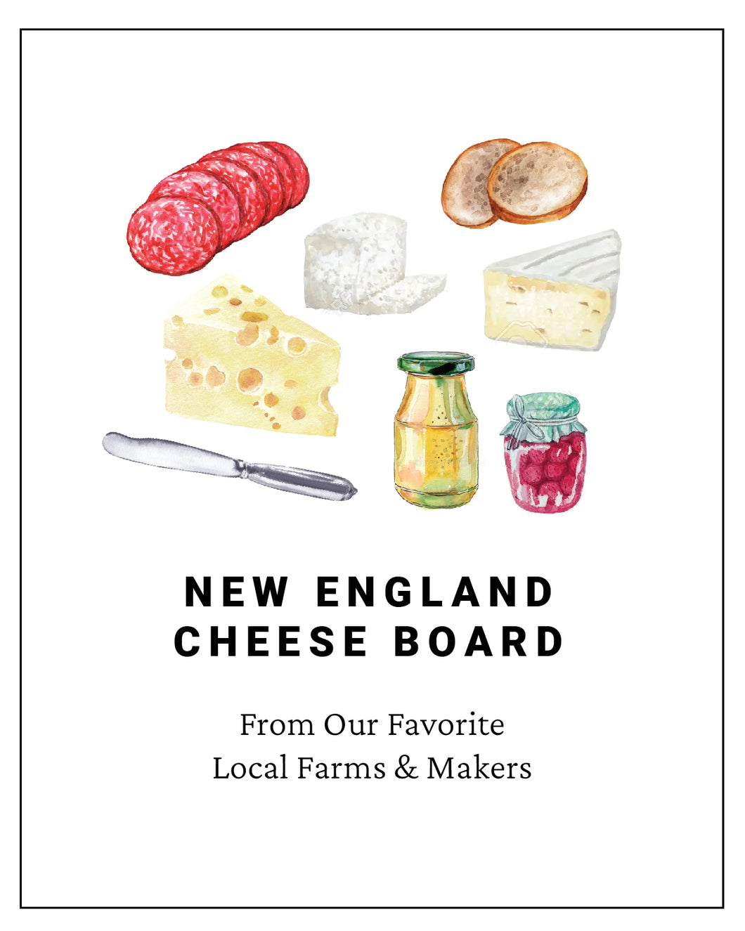 Powisset - New England Cheese Board Kit