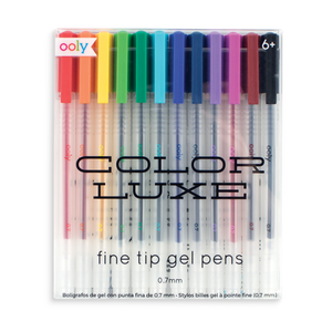 Fine Tip Gel Pen Set