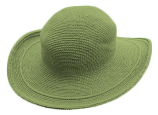 Foxgloves Crocheted Sun Hat