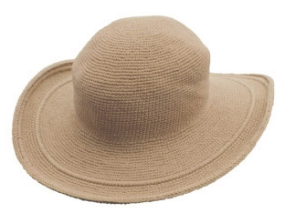 Foxgloves Crocheted Sun Hat