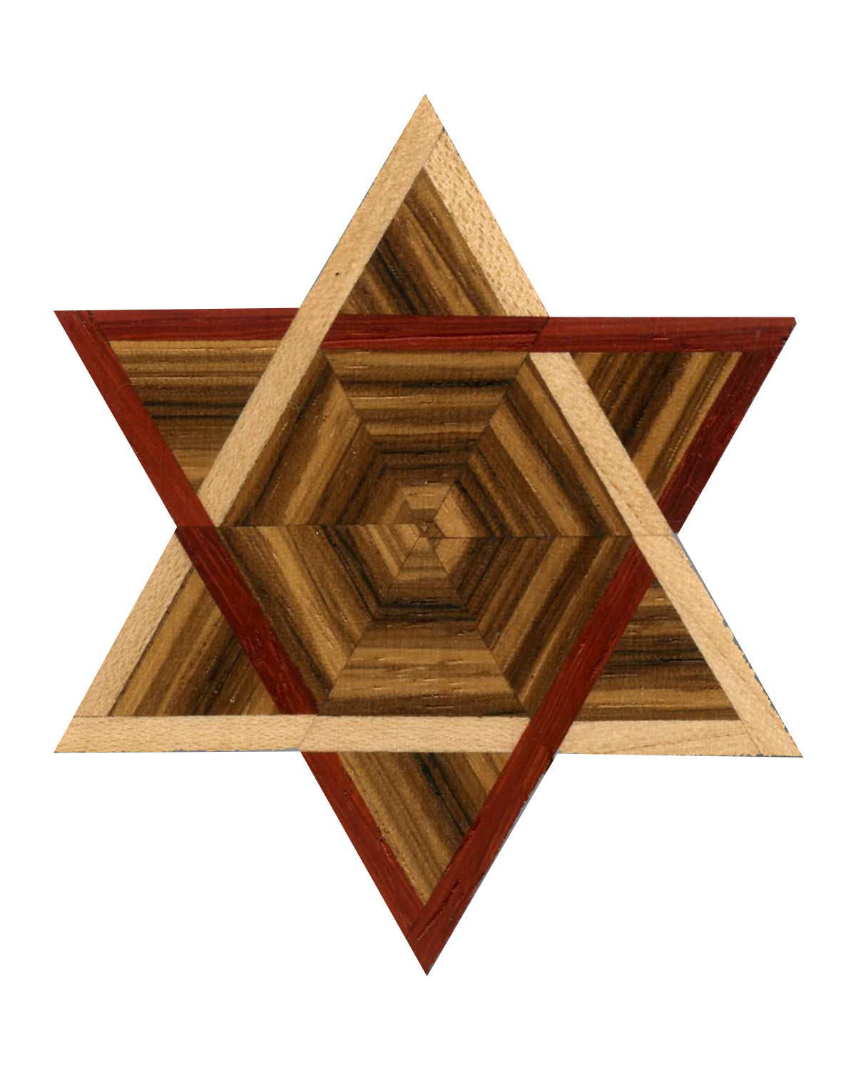 Inlaid Wood Ornaments