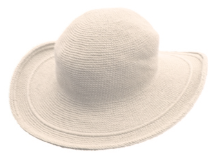 Foxgloves Crocheted Sun Hat
