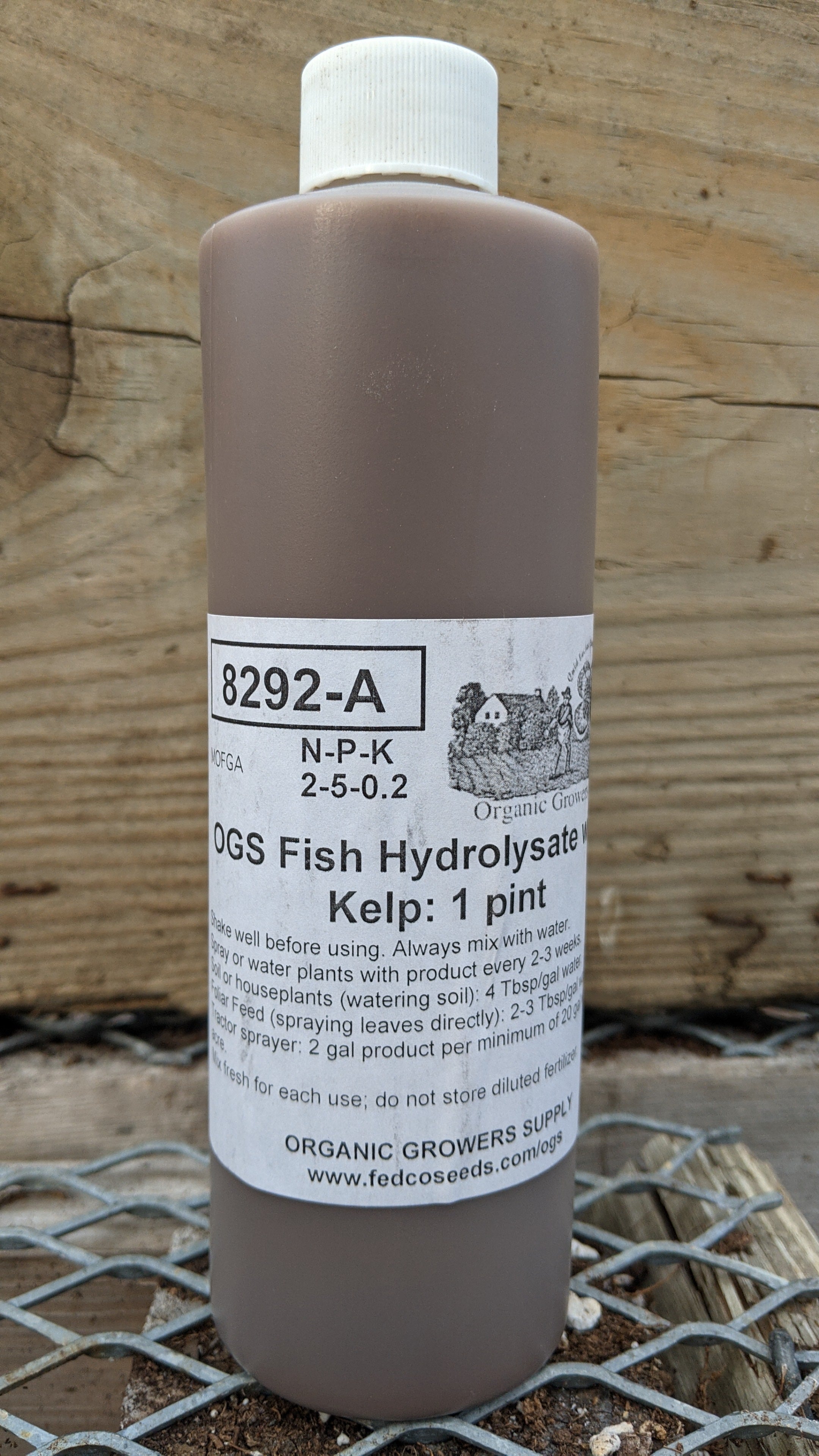 Organic Fish Hydrolysate with Kelp