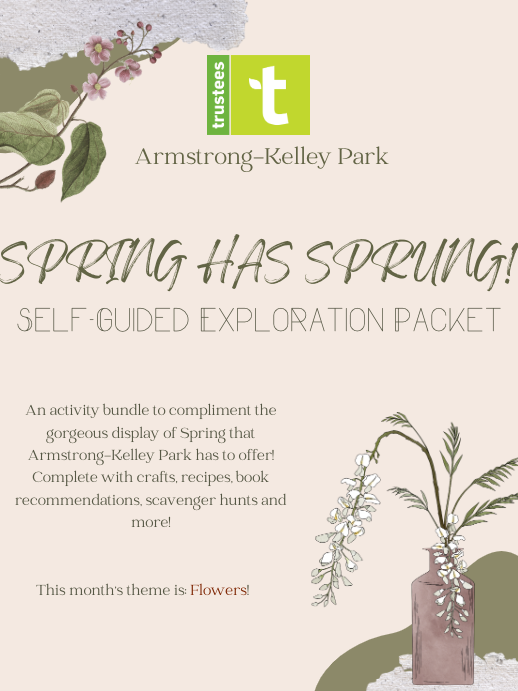 Armstrong-Kelley Park Spring Activity Booklet