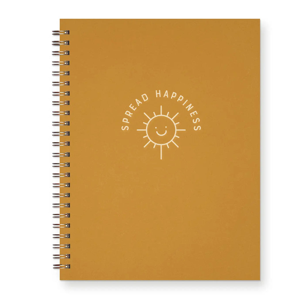 Spread Happiness Journal: Lined Notebook
