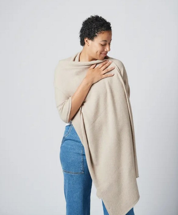 Cashmere Wrap - 100% Recycled Cashmere
