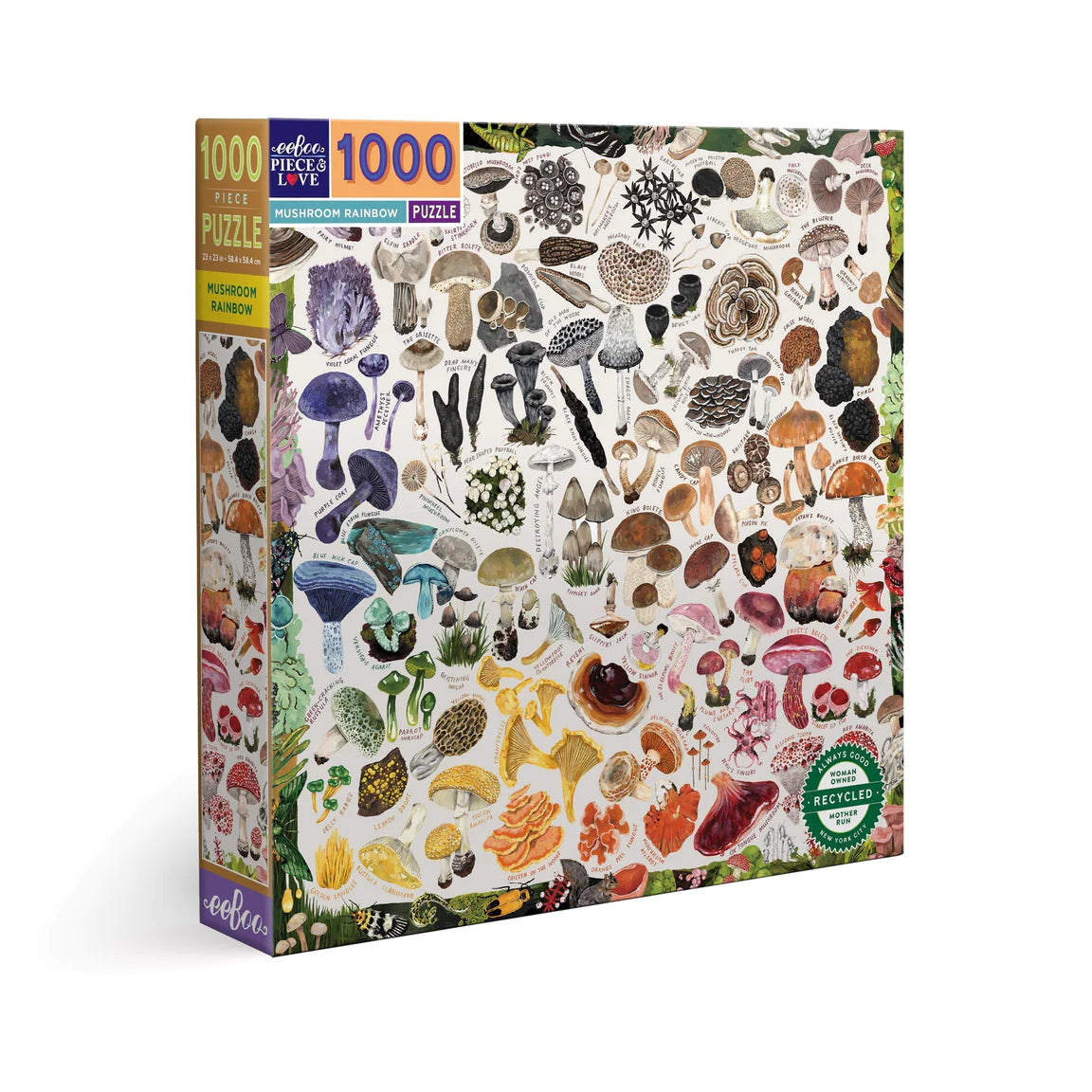 Mushroom Rainbow 1000 pc Puzzle