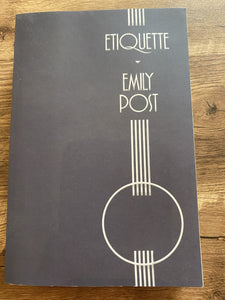 Etiquette by Emily Post - CH