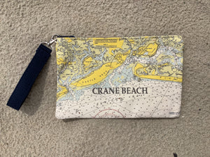 Crane Beach Wristlet