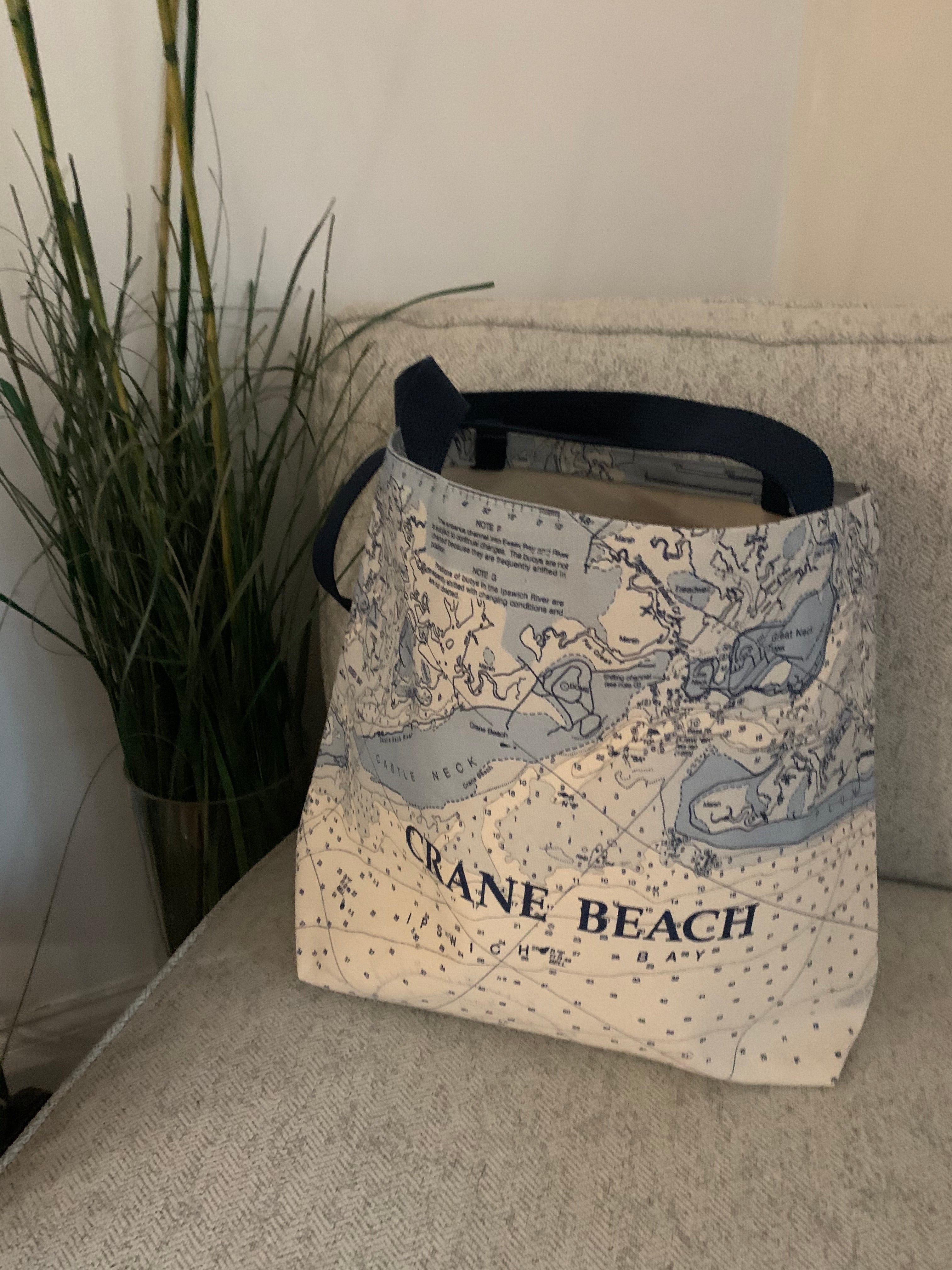 Nautical Map Tote