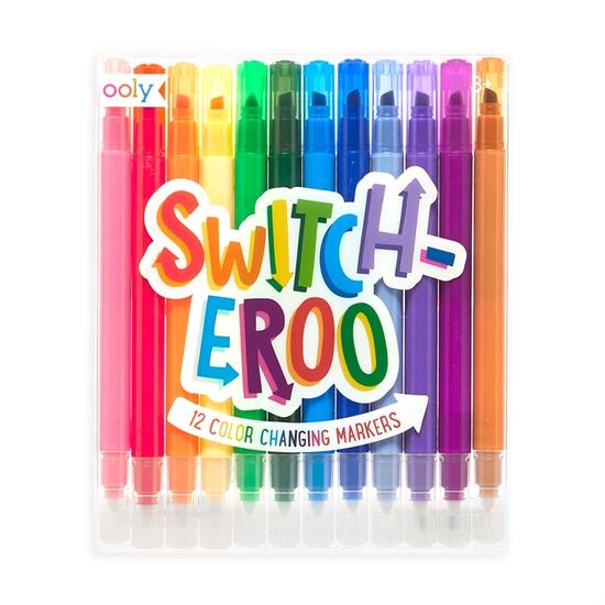 Switch-eroo! Color-Changing Markers Set of 12