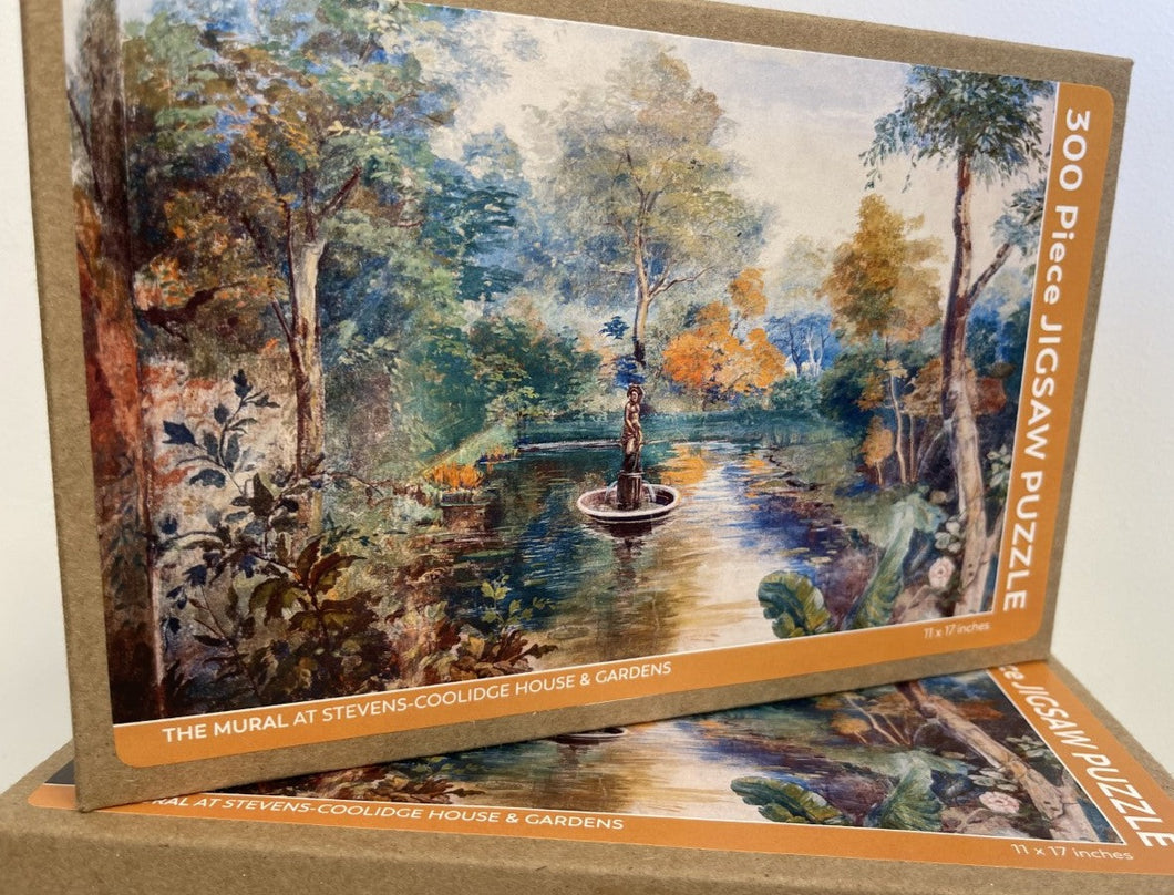 The Mural at Stevens-Coolidge House & Gardens Jigsaw Puzzle